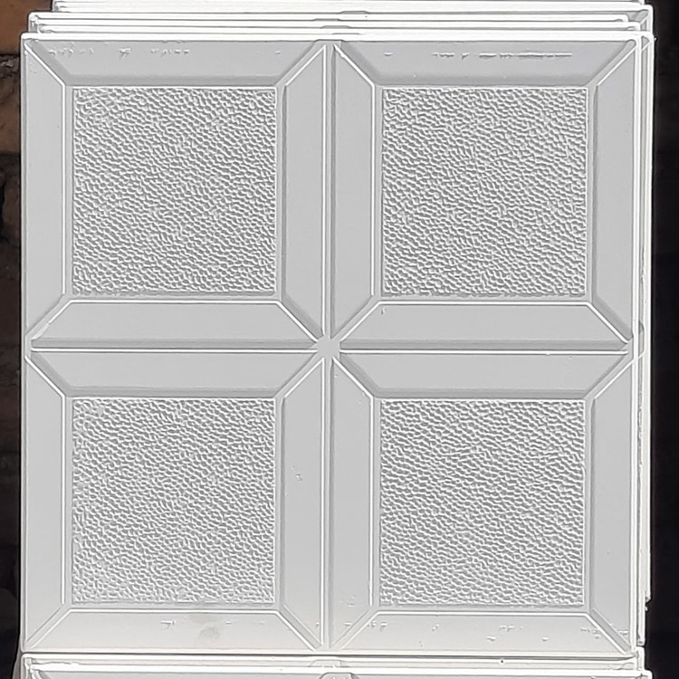 موزاییک پلیمری طرح شبستان رنگ سفید در ابعاد ۴۰*۴۰