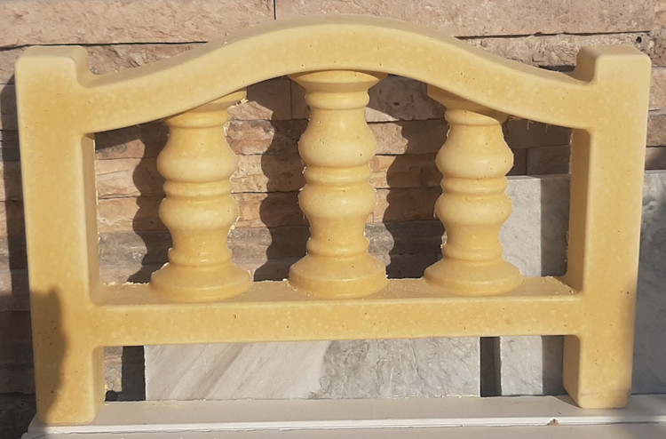 نرده فانتزی پلیمری شکوفه