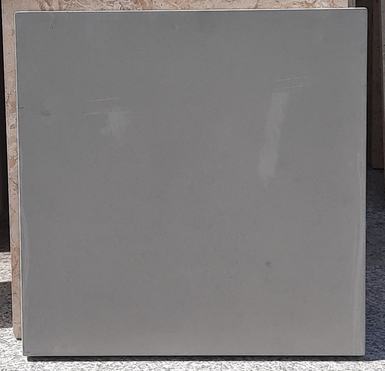 موزاییک پلیمری طرح چرمی طوسی سفید ۴۰*۴۰