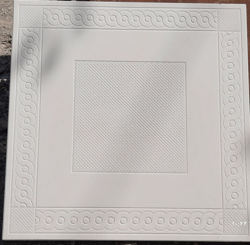 موزاییک پلیمری دور طنابی در ابعاد ۵۰*۵۰ سنگ مصنوعی