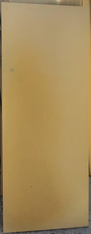 سنگ نمای پلیمری طرح ترورتن رنگ کرمی در ابعاد 40*100