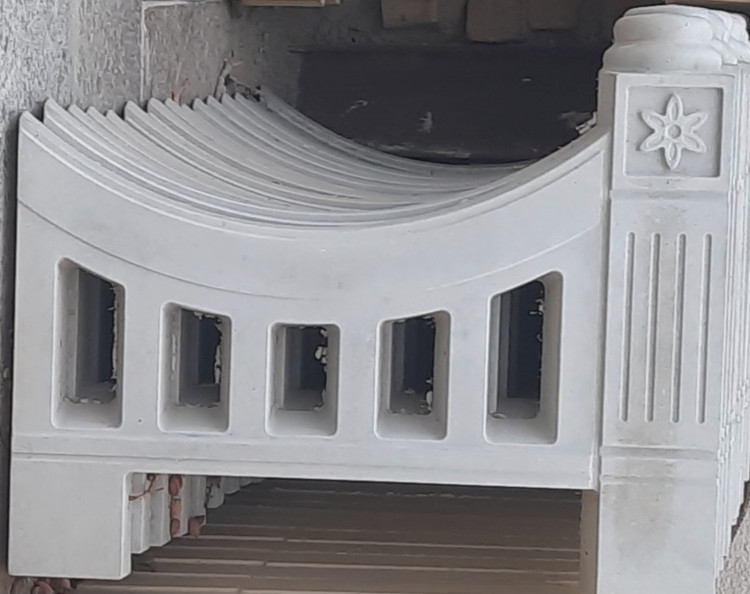 نرده پلیمری فانتزی طرح اماراتی ۶۰سانتی