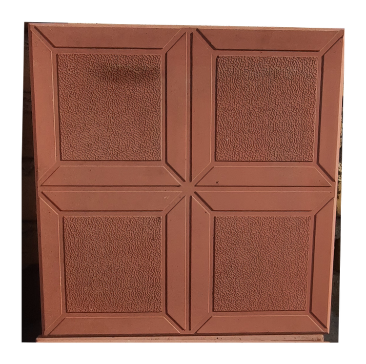 موزاییک پلیمری طرح شبستان رنگ قرمز در ابعاد ۴۰*۴۰