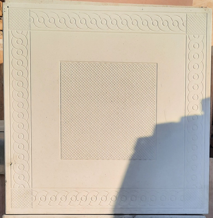 موزاییک پلیمری دور طنابی در ابعاد ۵۰*۵۰ سنگ مصنوعی